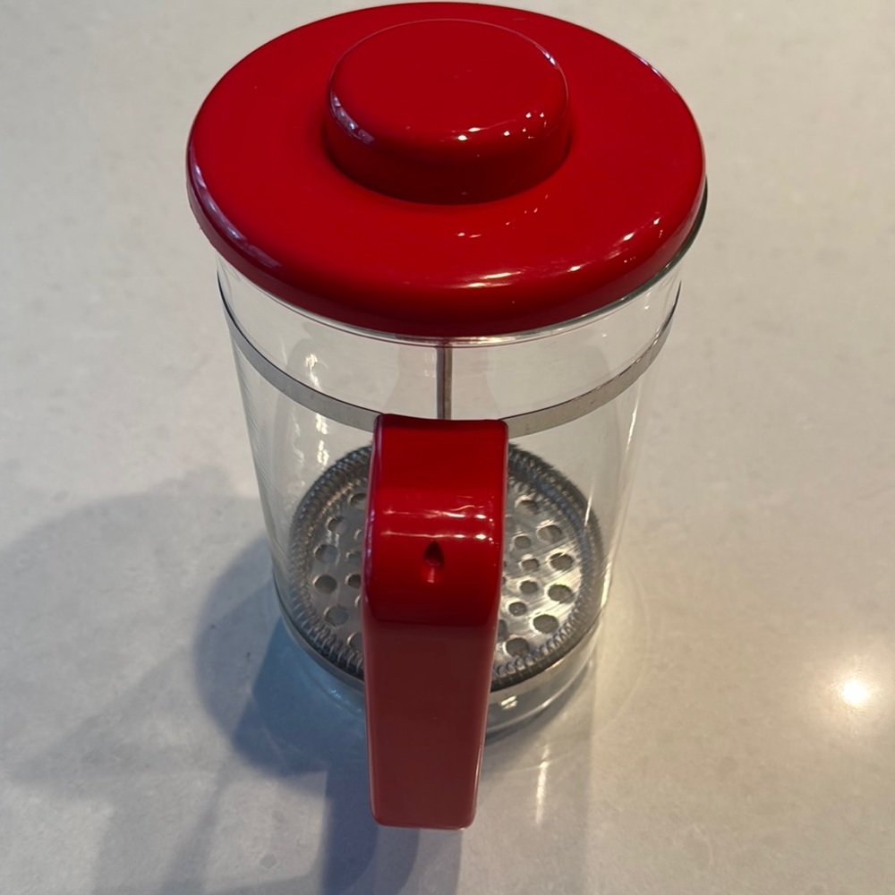 Bodum Red French Press Coffee Maker